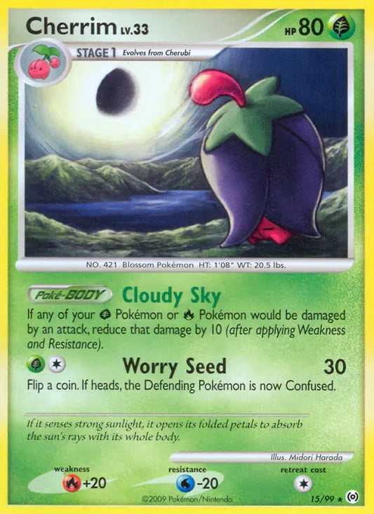 Cherrim 15 Arceus Pokesingles