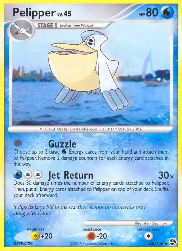 Pelipper 48 Great Encounters Pokesingles