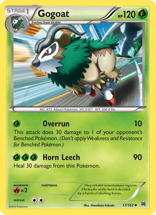 Gogoat 17 BREAKthrough Pokesingles