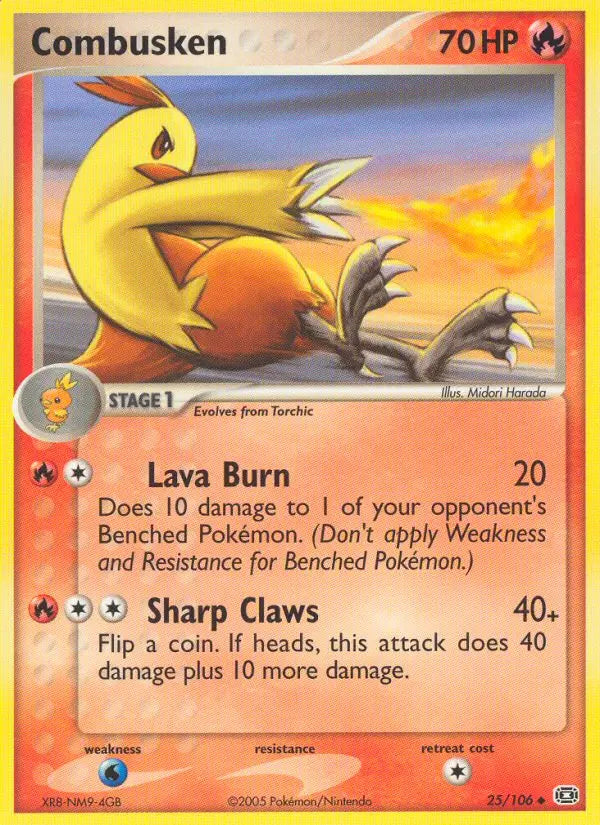 Combusken 25 Emerald Pokesingles