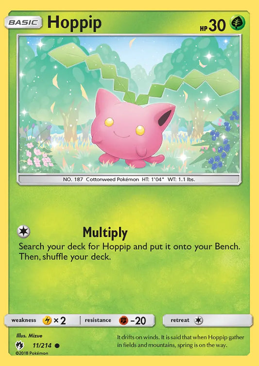 Hoppip 11 Lost Thunder Pokesingles