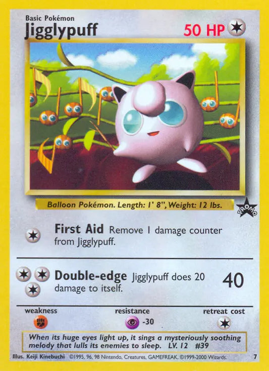 Jigglypuff 7 Wizards Black Star Promos Pokesingles