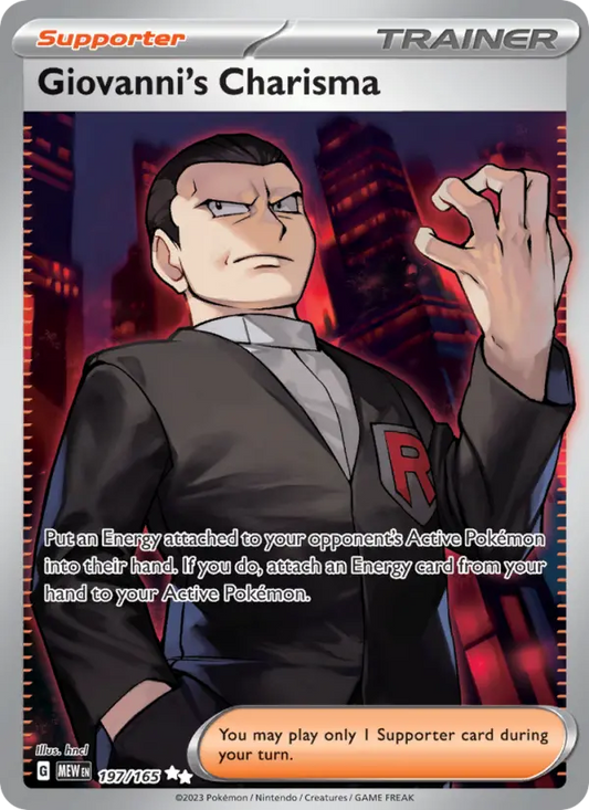 Giovanni's Charisma 197 151 Pokesingles