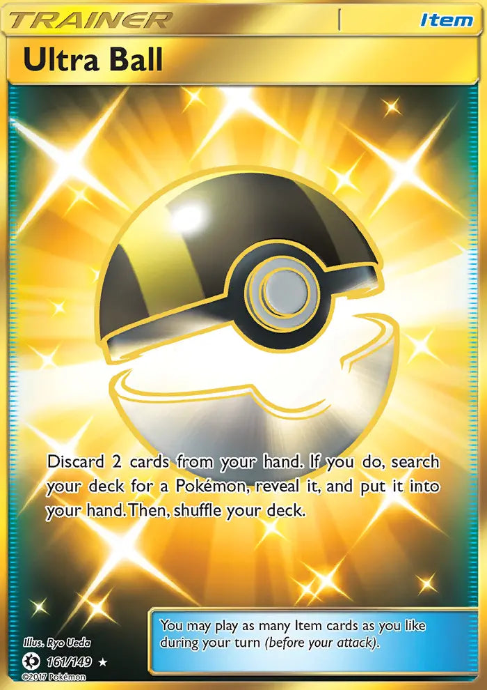 Ultra Ball 161 Sun & Moon Pokesingles