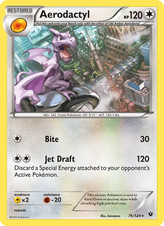 Aerodactyl 76 Fates Collide Pokesingles