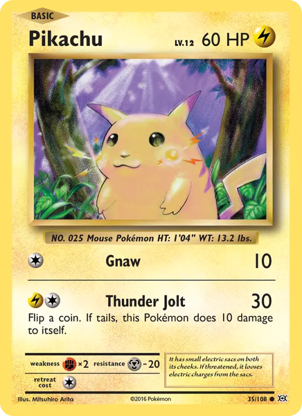 Pikachu 35 Evolutions Pokesingles