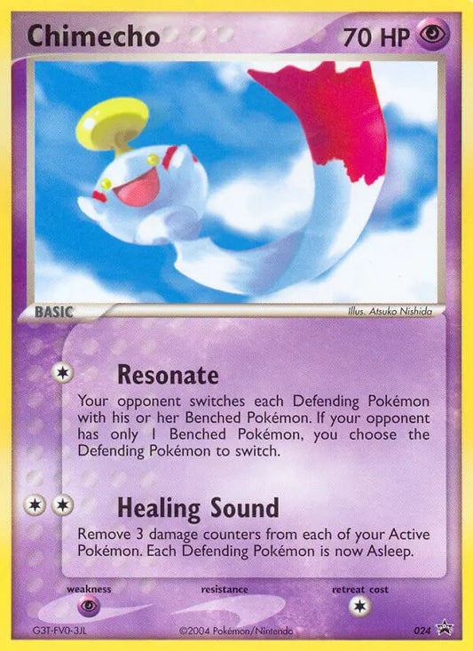Chimecho 24 Nintendo Black Star Promos Pokesingles