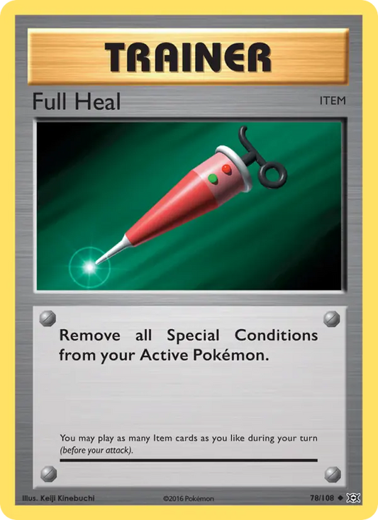 Full Heal 78 Evolutions Pokesingles