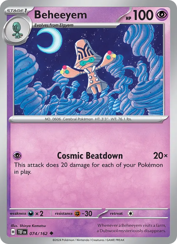 Beheeyem 74 Temporal Forces Pokesingles