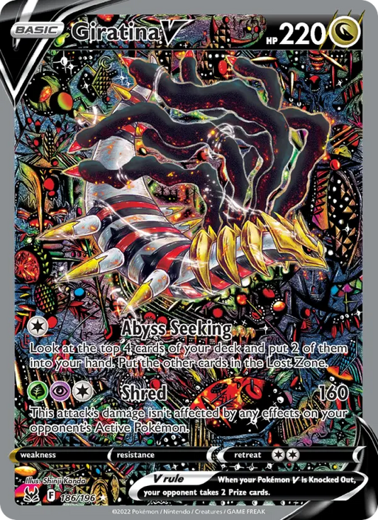 Giratina V 186 Lost Origin Pokesingles