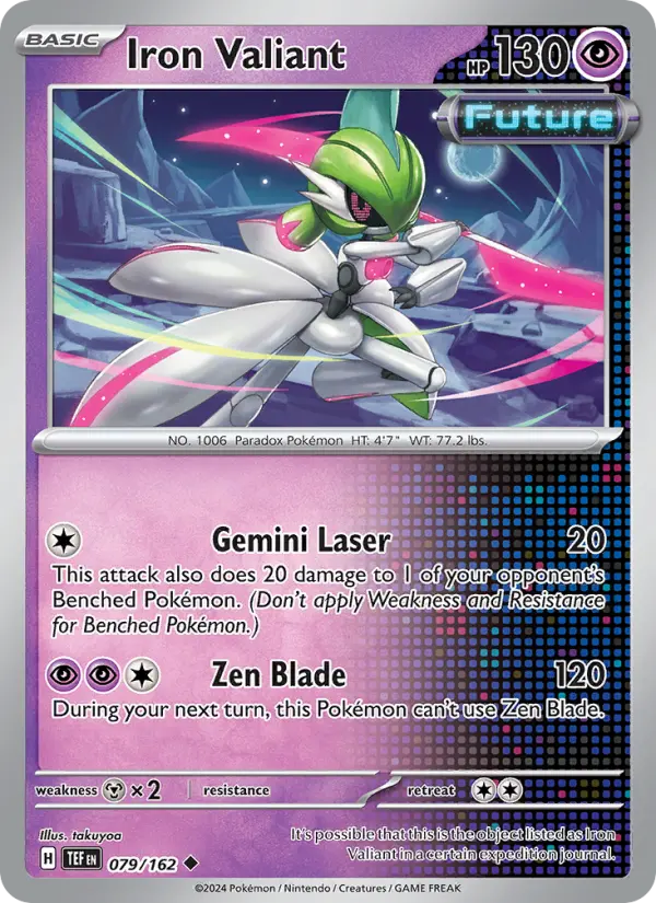 Iron Valiant 79 Temporal Forces Pokesingles