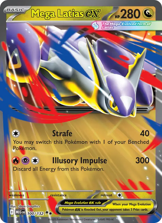 Mega Latias ex 100 Mega Evolution Pokesingles