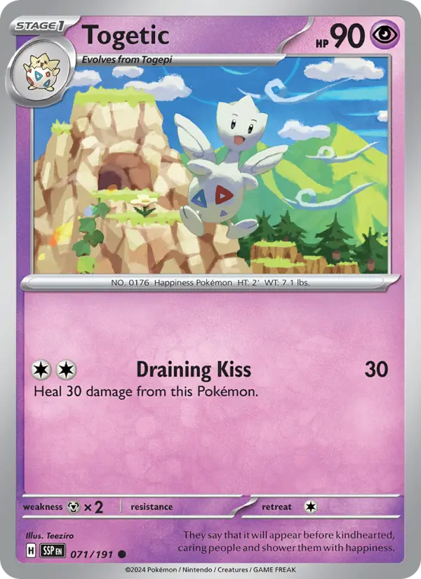 Togetic 71 Surging Sparks Pokesingles