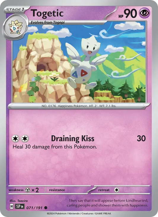 Togetic 71 Surging Sparks Pokesingles