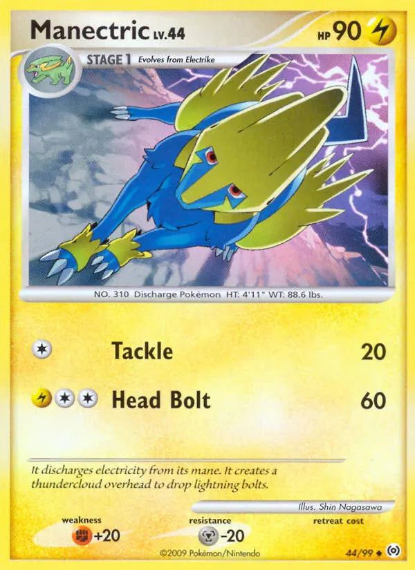 Manectric 44 Arceus Pokesingles