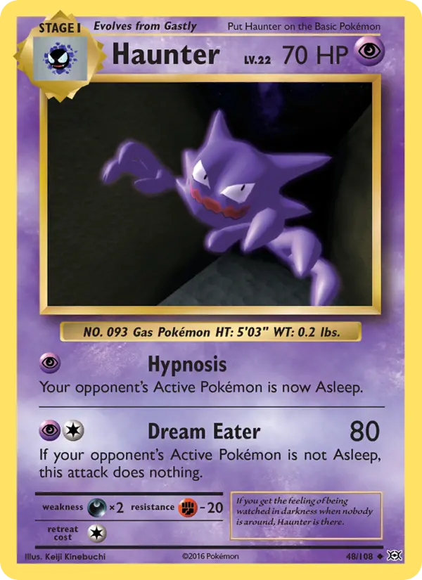 Haunter 48 Evolutions Pokesingles