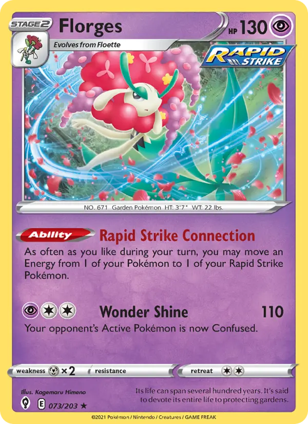 Florges 73 Evolving Skies Pokesingles