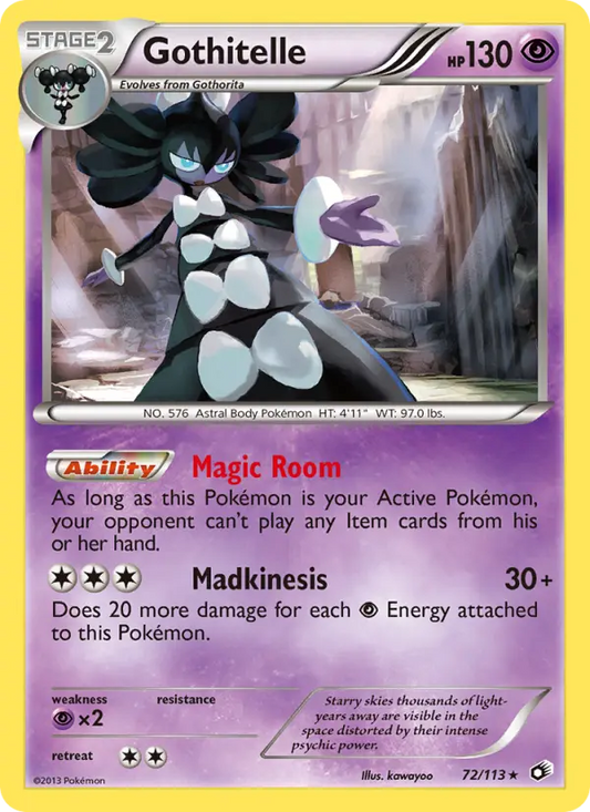 Gothitelle 72 Legendary Treasures Pokesingles