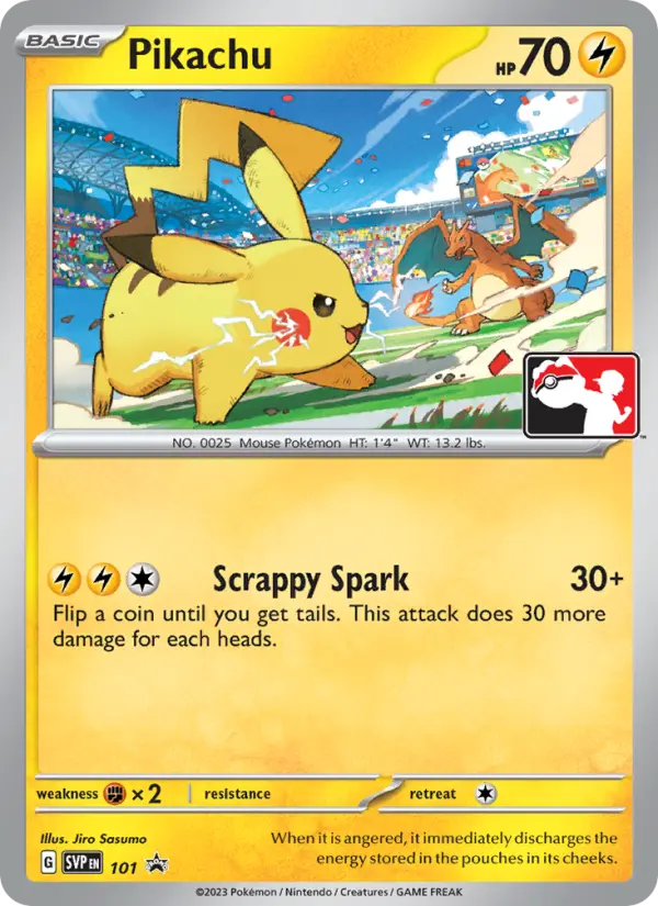 Pikachu 101 SVP Black Star Promos Pokesingles