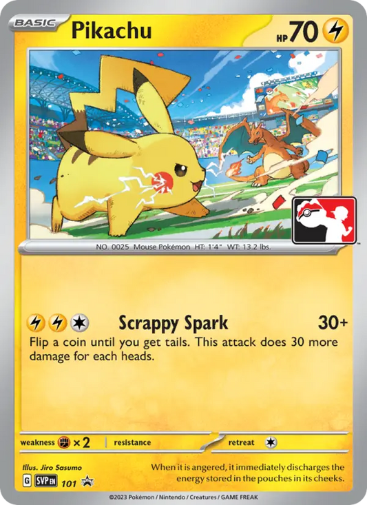 Pikachu 101 SVP Black Star Promos Pokesingles