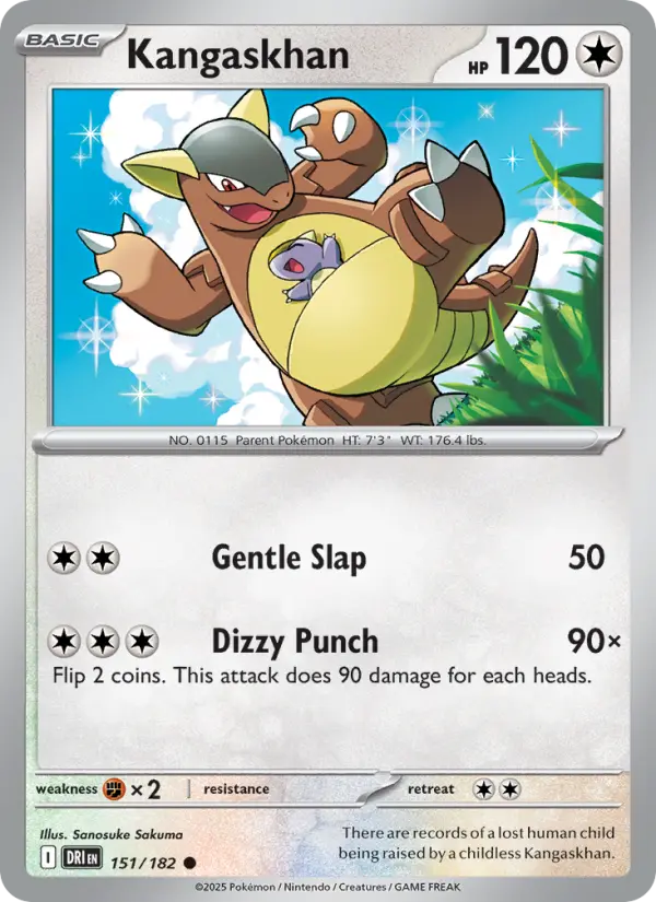 Kangaskhan 151 Destined Rivals Pokesingles