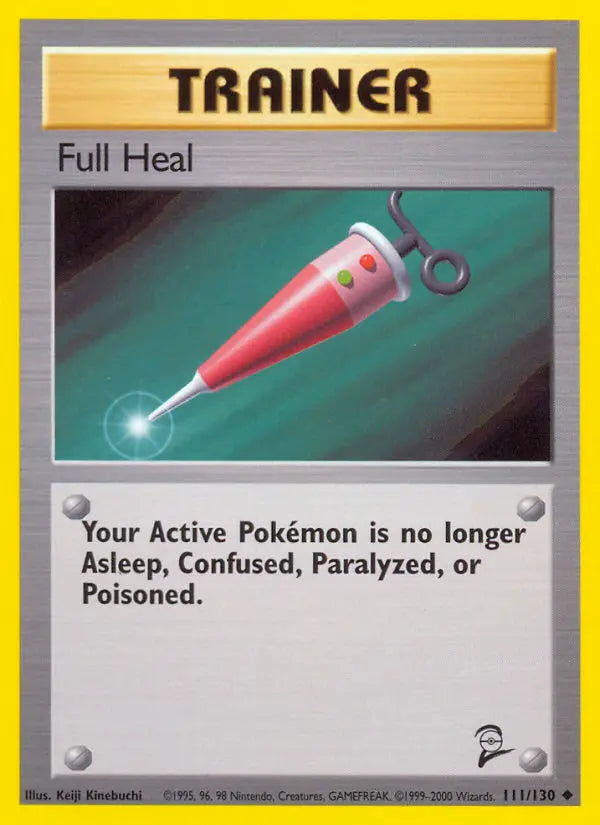 Full Heal 111 Base Set 2 Pokesingles
