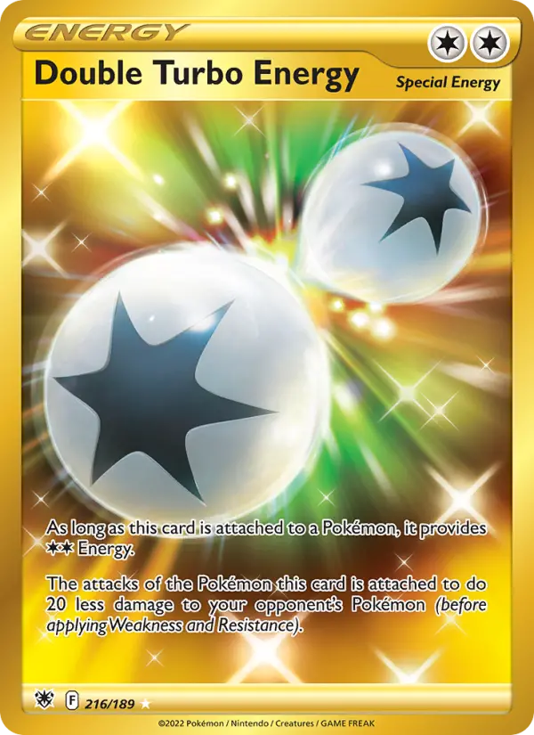 Double Turbo Energy 216 Astral Radiance Pokesingles