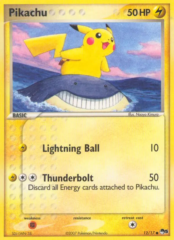 Pikachu 12 POP Series 5 Pokesingles