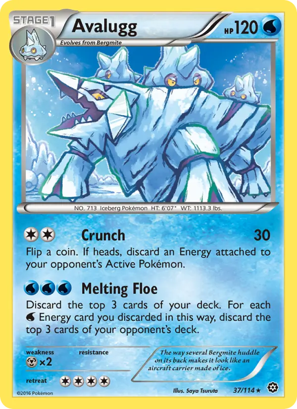 Avalugg 37 Steam Siege Pokesingles