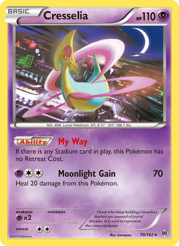 Cresselia 70 BREAKthrough Pokesingles