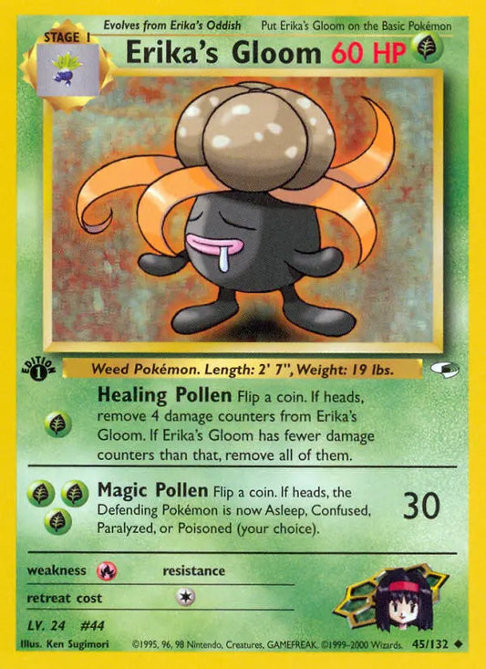 Erika's Gloom 45 Gym Heroes Pokesingles