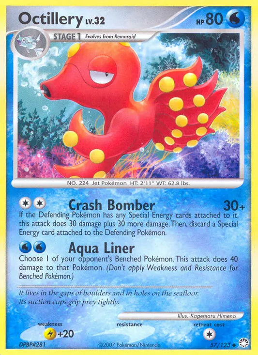 Octillery 57 Mysterious Treasures Pokesingles