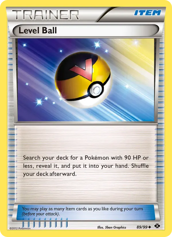 Level Ball 89 Next Destinies Pokesingles