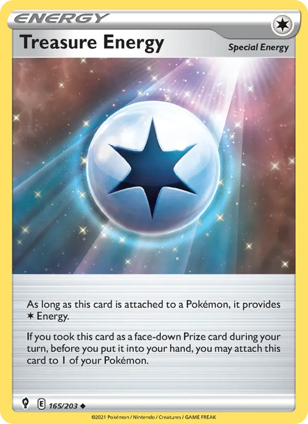 Treasure Energy 165 Evolving Skies Pokesingles