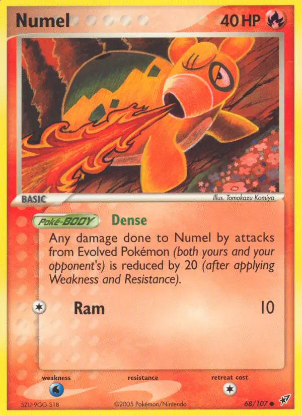 Numel 68 Deoxys Pokesingles