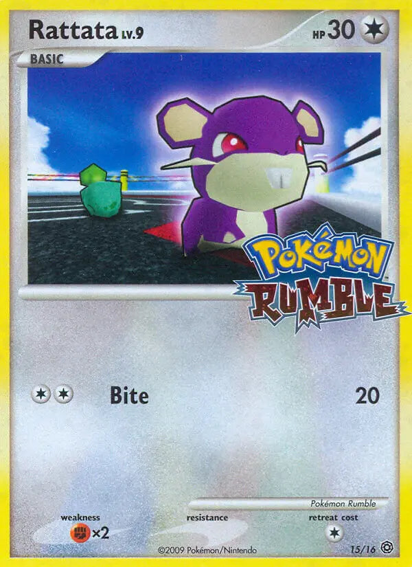 Rattata 15 Pokémon Rumble Pokesingles