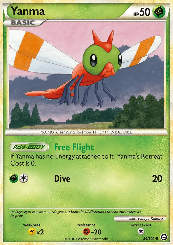 Yanma 84 Triumphant Pokesingles