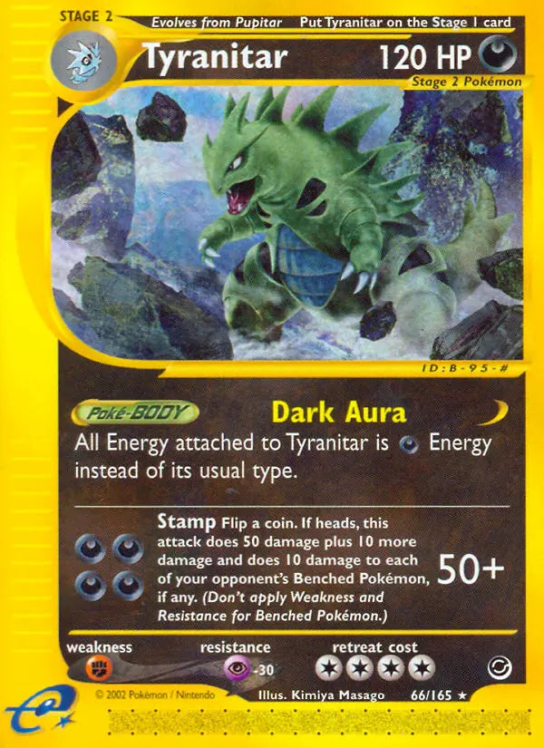 Tyranitar 66 Expedition Base Set Pokesingles