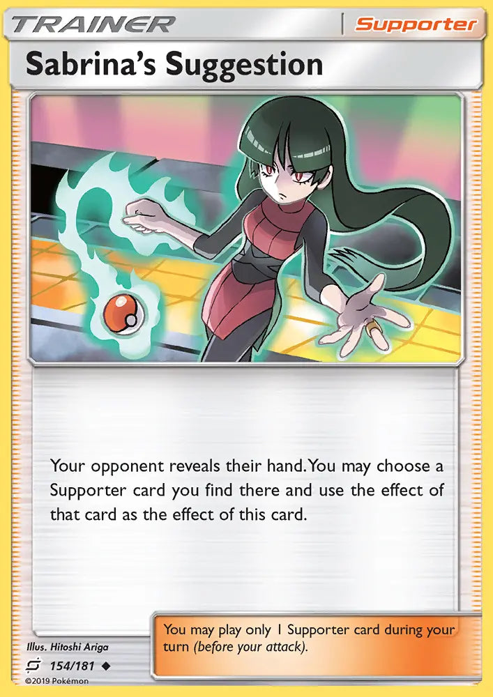 Sabrina’s Suggestion 154 Team Up Pokesingles