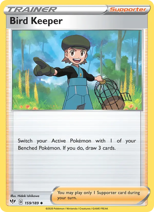 Bird Keeper 159 Darkness Ablaze Pokesingles