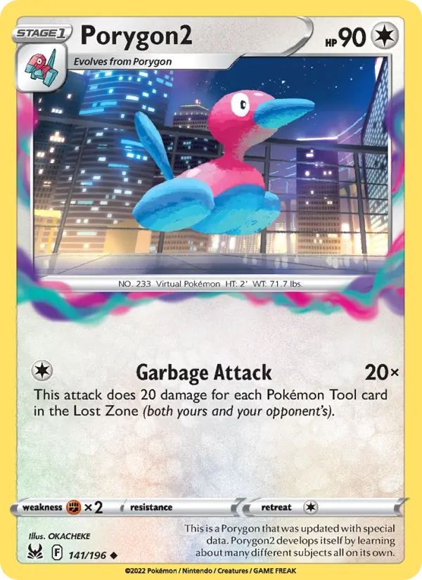 Porygon2 141 Lost Origin Pokesingles