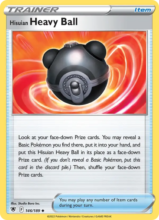 Hisuian Heavy Ball 146 Astral Radiance Pokesingles