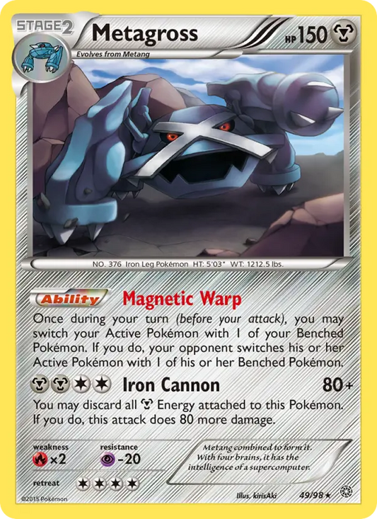 Metagross 49 Ancient Origins Pokesingles