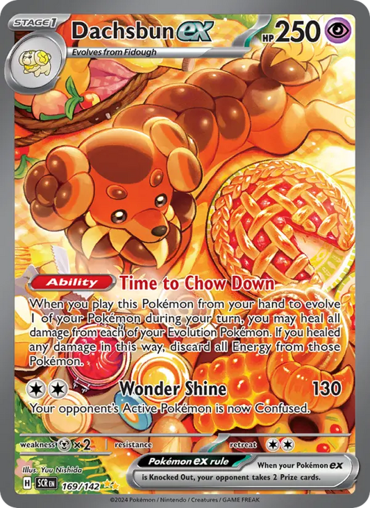 Dachsbun ex 169 Stellar Crown Pokesingles