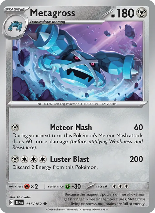 Metagross 115 Temporal Forces Pokesingles
