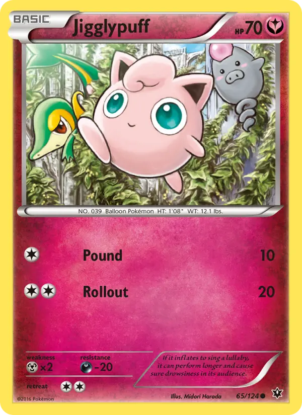 Jigglypuff 65 Fates Collide Pokesingles