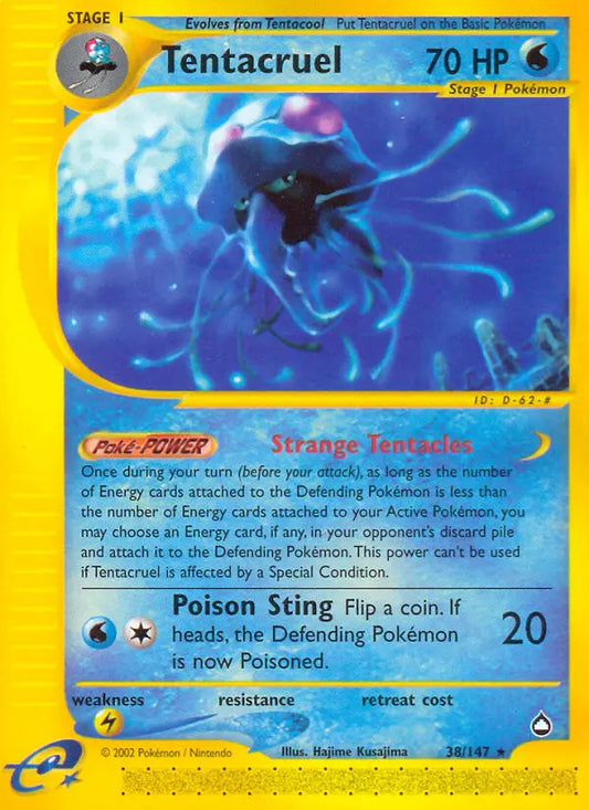 Tentacruel 38 Aquapolis Pokesingles