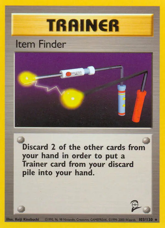 Item Finder 103 Base Set 2 Pokesingles