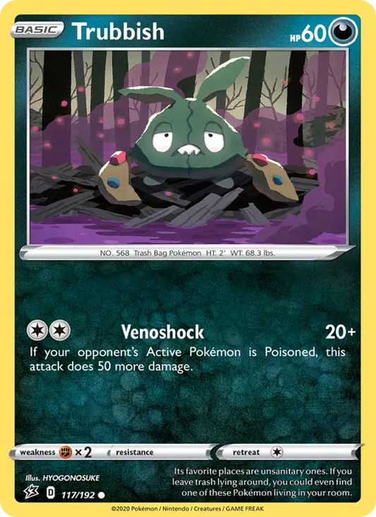 Trubbish 117 Rebel Clash Pokesingles