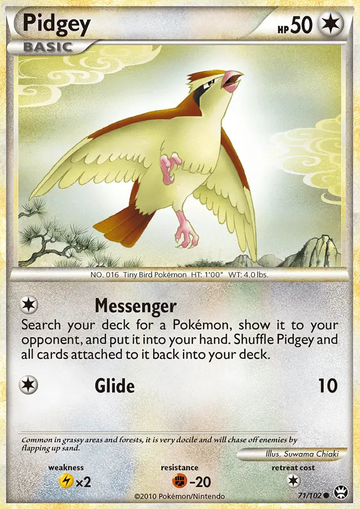 Pidgey 71 Triumphant Pokesingles